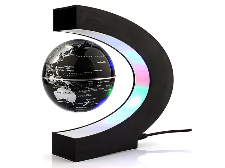United Entertainment Magnetyczny globus lewitujący Funkcje Lampa LED Tworzywo sztuczne Lampa dekoracyjna Pomieszczenie Salon