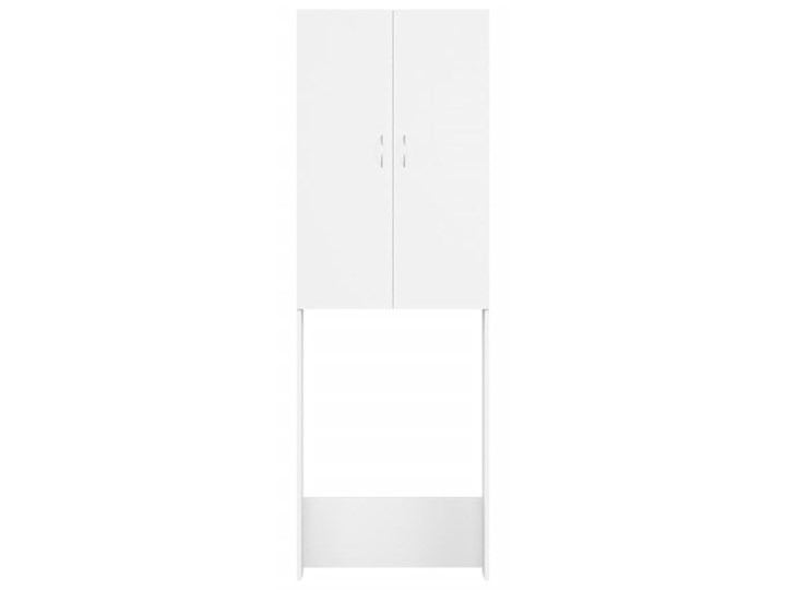 vidaXL Szafka na pralkę, biała, 64 x 25,5 x 190 cm Płyta MDF Szafki Płyta stolarska Głębokość 26 cm Szerokość 64 cm Kolor Biały