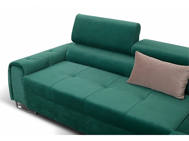 AMDK Duży narożnik Atol z ruchomymi zagłówkami Wysokość 74 cm Szerokość 270 cm Głębokość 270 cm Materiał obicia Materiał pikowany