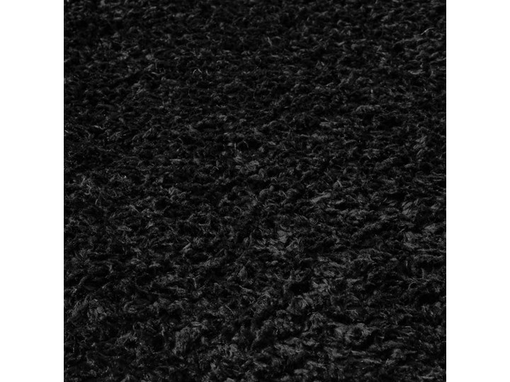 vidaXL Dywan shaggy z wysokim runem, czarny, 80x150 cm, 50 mm Dywany Poliester Dywaniki Prostokątny Kategoria Dywany