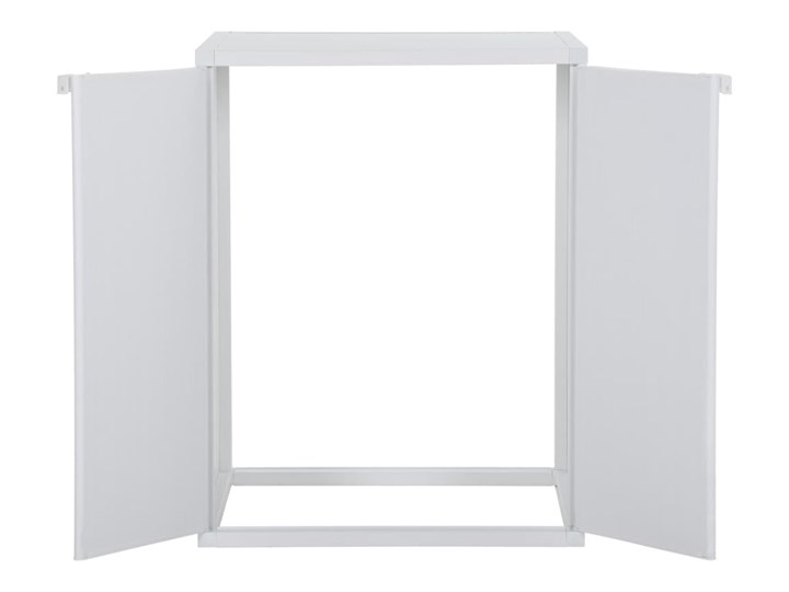 vidaXL Szafka na pralkę, biała, 68,5x64,5x88 cm, PVC Kolor Biały Rodzaj frontu Drzwiczki