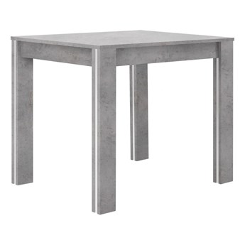 Stół nierozkładany Kammono 90x70 cm - Kolor: Beton/Wstawka Biała