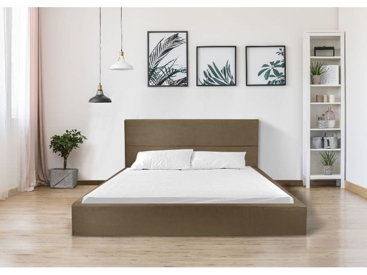 Łóżko tapicerowane MONACO 140x200 kolory do wyboru Liczba miejsc Dwuosobowe Tkanina Metal Drewno Kategoria Łóżka do sypialni