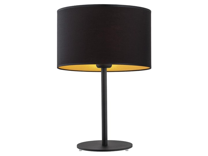 Argon 4342 - Lampa stołowa KARIN 1xE27/15W/230V czarny Wysokość 44 cm Metal Tkanina Kategoria Lampy stołowe
