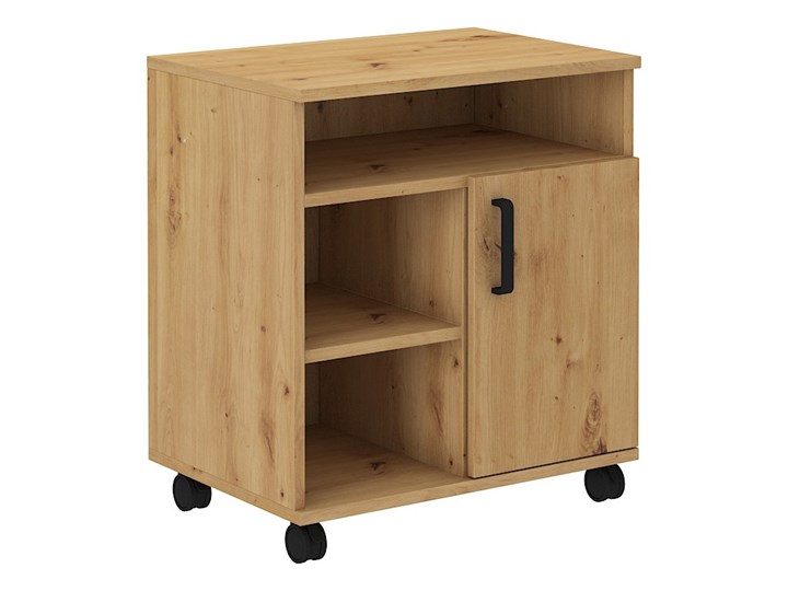 Mobilny Kontenerek Otwarty Biurowy MALTA 230 Dąb Artisan