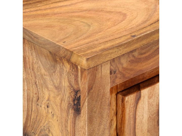 vidaXL Szafka, 60x33x75 cm, lite drewno akacjowe Szerokość 60 cm Głębokość 33 cm Stojące Kategoria Szafki i regały