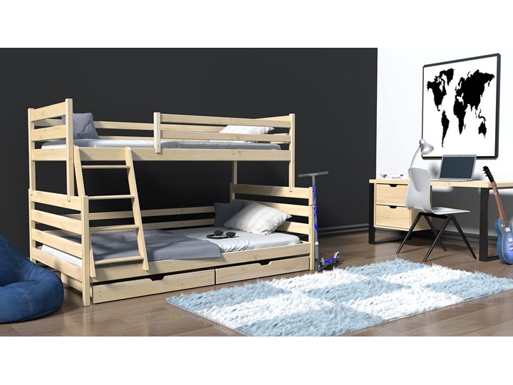 Łóżko piętrowe FAMI Lano Meble Drewno Kategoria Łóżka dla dzieci
