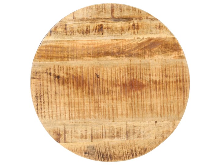 vidaXL Stolik kawowy, Ø68x43 cm, surowe drewno mango Metal Długość 68 cm Szerokość 68 cm Kategoria Stoliki i ławy