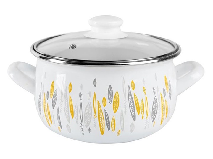 GARNEK EMALIOWANY PYZA Z/P AUTUMN 18CM 2,8L kod: 011-GAR-502/PIÓR/18