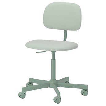 IKEA BLECKBERGET Krzesło obrotowe, Idekulla jasnozielony, Przetestowano dla: 110 kg