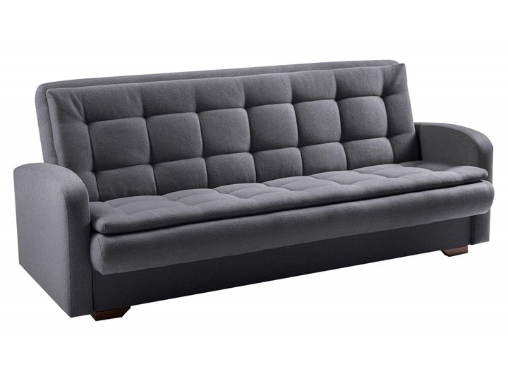Sofa z funkcją spania Bingo Bis Głębokość 95 cm Wersalka Typ Pikowane Szerokość 222 cm Kolor Szary