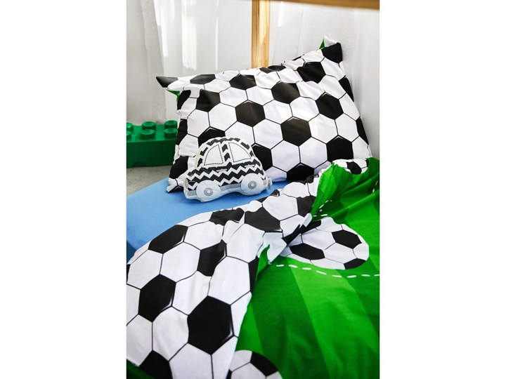 Dziecięca bawełniana pościel Bonami Selection Soccer, 140x200 cm Bawełna Komplet pościeli 70x90 cm Pomieszczenie Pościel dziecięca Kategoria Komplety pościeli