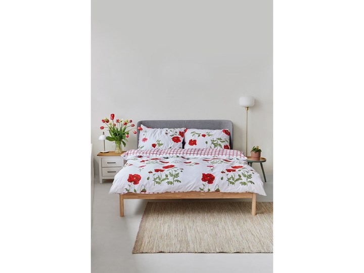 Bawełniana pościel dwuosobowa Bonami Selection Poppy, 160x220 cm 70x80 cm Rozmiar poduszki 70x80 cm Komplet pościeli Bawełna 160x200 cm Kategoria Komplety pościeli