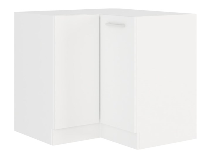 Szafka Stojąca Kuchenna Narożna 83x83 cm EKO BIały Płyta MDF Szafka dolna Drewno Szafka narożna Kategoria Szafki kuchenne