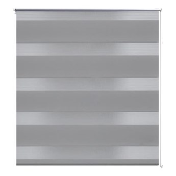 vidaXL Roleta Zebra (80 x 175 cm) Szara