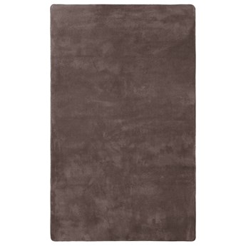 vidaXL Pluszowy dywan, taupe, 270x180 cm