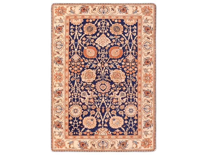 vidaXL Dywan z orientalnym nadrukiem, kolorowy, 120x170 cm Prostokątny Poliester Dywany Kolor Wielokolorowy Kategoria Dywany