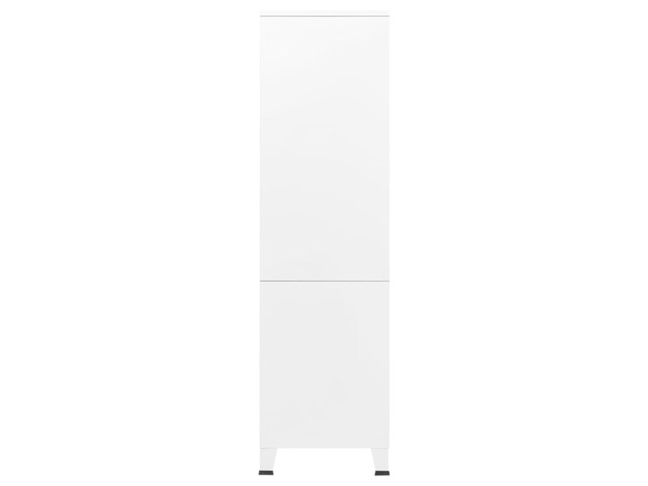 vidaXL Szafa industrialna, biała, 90x50x180 cm, metalowa Szerokość 90 cm Styl Industrialny Głębokość 50 cm Kategoria Szafy do garderoby