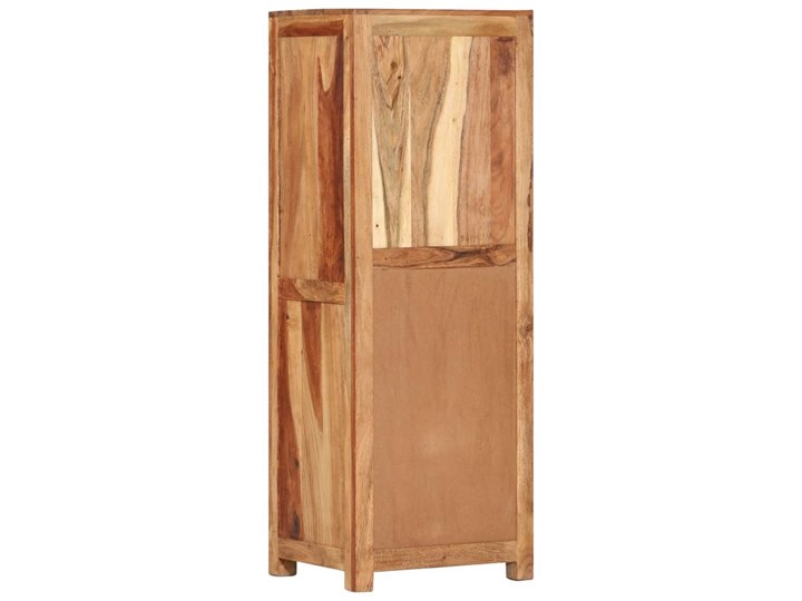 vidaXL Kredens, 40x34x110 cm, lite drewno sheesham Szkło Szerokość 40 cm Głębokość 34 cm Na książki Styl Rustykalny