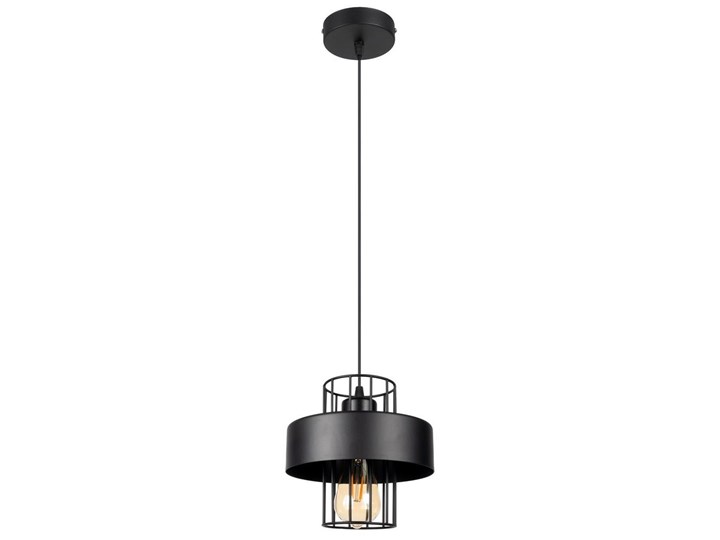 Żyrandol na lince VEST 1xE27/60W/230V czarny Metal Kategoria Lampy wiszące