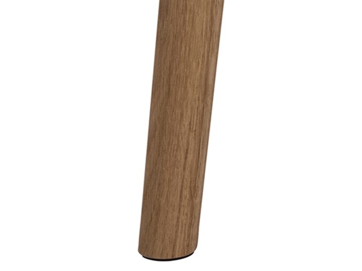 Dębowy stół do jadalni z blatem w jodełkę Dorney Drewno Kolor Beżowy Wysokość 76 cm Styl Minimalistyczny