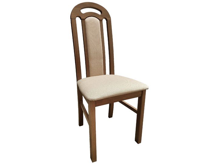 Krzesło drewniane PIANO Tkanina Drewno Styl Nowoczesny