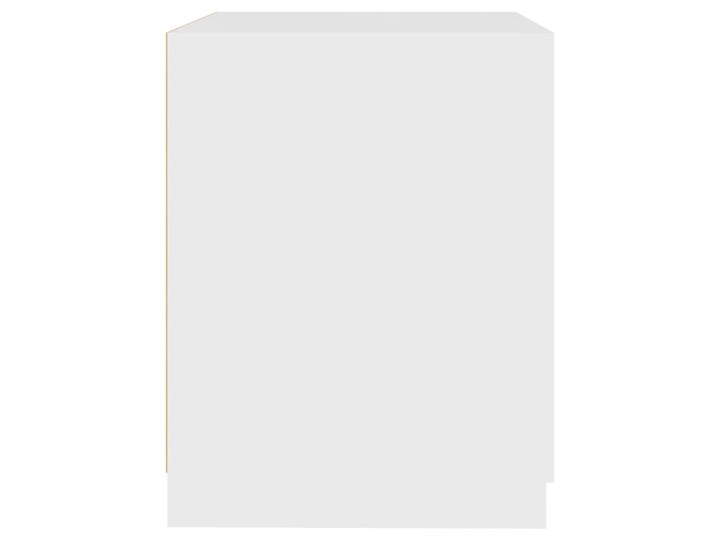 vidaXL Szafka na pralkę, biała, 71x71,5x91,5 cm Płyta MDF Płyta stolarska Szafka nad pralkę Pionowe Stojące Styl Nowoczesny Kategoria Szafki stojące