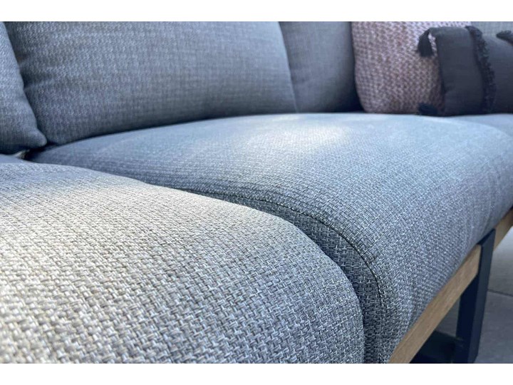 Zestaw sof na taras NARDO III biały Aluminium Drewno Zestawy kawowe Zawartość zestawu Sofa