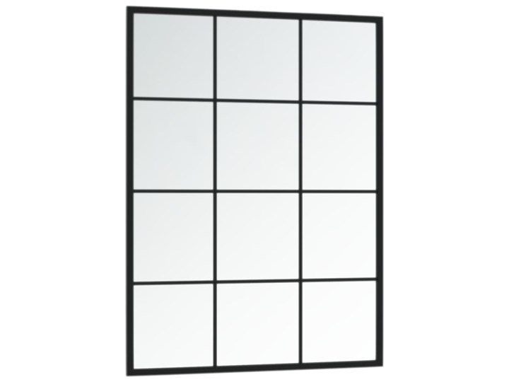 vidaXL Lustro ścienne, 80 x 60 cm, metal Kategoria Lustra Styl Tradycyjny