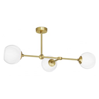 Nowoczesna złota lampa wisząca do przedpokoju G-S3P