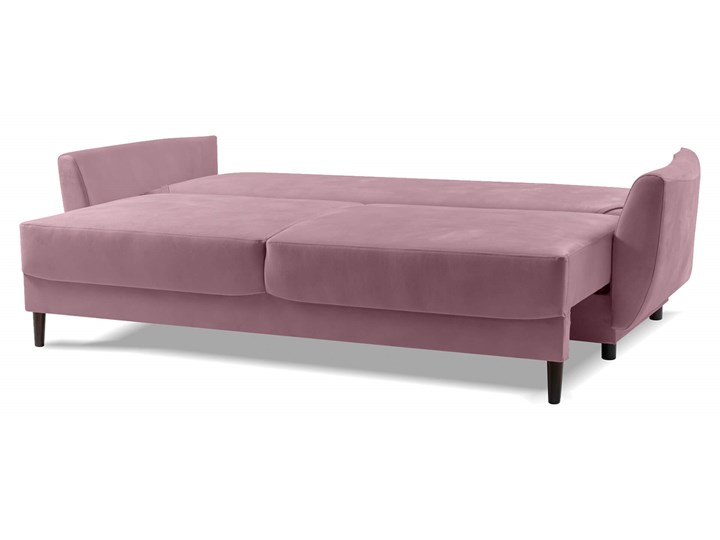Sofa z funkcją spania LANDENO Materiał obicia Tkanina Głębokość 100 cm Szerokość 240 cm Kolor Różowy