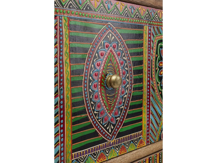 Komoda drewniana kolorowa z szufladami 118x40 cm Drewno Wysokość 118 cm Szerokość 110 cm Płyta MDF Szerokość 118 cm Pomieszczenie Pokój nastolatka