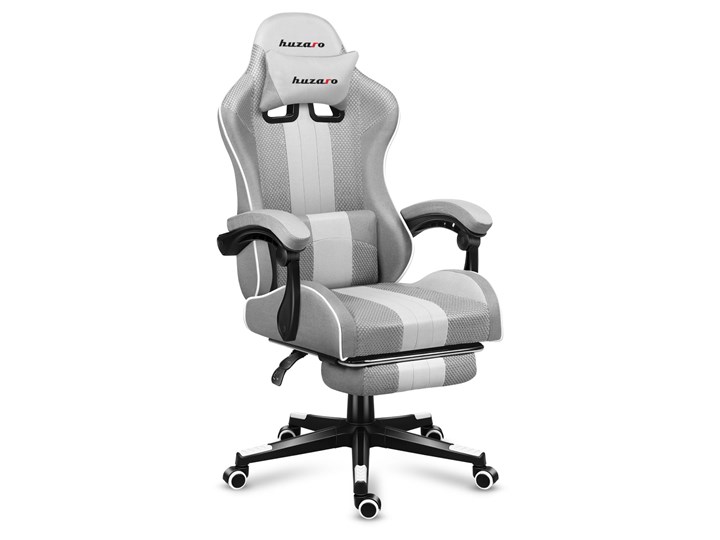 Fotel Gamingowy HUZARO Force 4.7 White Mesh Typ Gamingowe Metal Tworzywo sztuczne Tkanina Kategoria Krzesła kuchenne