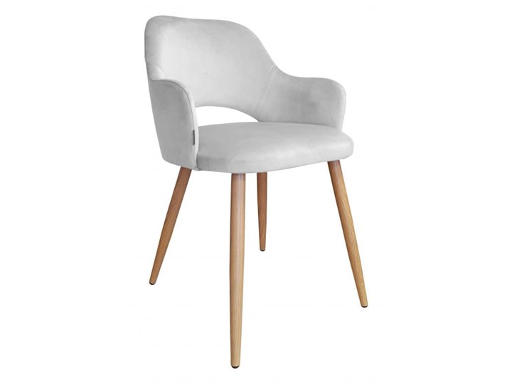 Krzesło Milano noga dąb Metal Drewno Rodzaj(n) Krzesła Wysokość 76 cm Kategoria Krzesła kuchenne