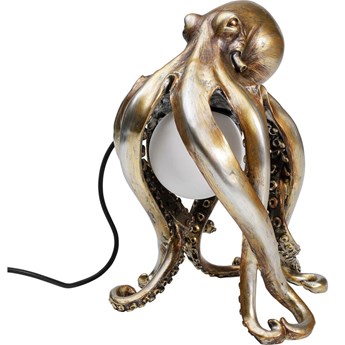 Lampa stołowa Octopus 26x34 cm złota