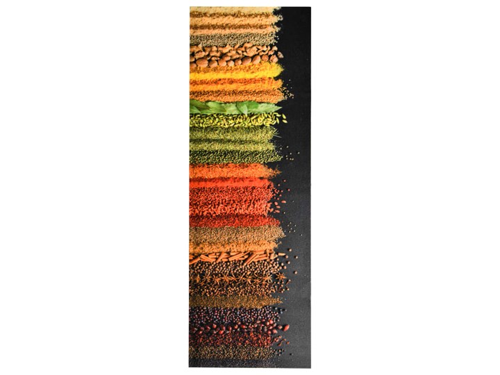 vidaXL Kuchenna mata podłogowa Spice, 45x150 cm Syntetyk Pomieszczenie Przedpokój Prostokątny Chodniki Kategoria Dywany