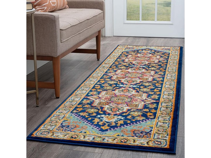 Chodnik Webtappeti Germain, 67 x 230 cm Welur Chodniki Pomieszczenie Sypialnia 67x230 cm Juta Syntetyk Dywany Pomieszczenie Salon