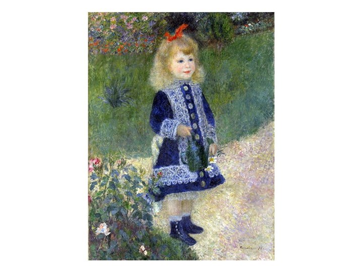 Reprodukcja obrazu Auguste’a Renoira - A Girl with a Watering Can, 30x40 cm Szerokość 30 cm Orientacja Pionowa