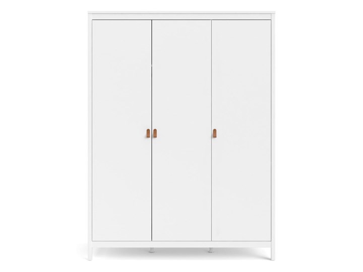 Biała szafa Tvilum Madrid Głębokość 58,4 cm Szerokość 150 cm Wysokość 199 cm Kolor Biały