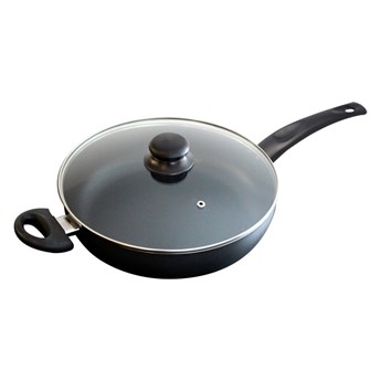 Aluminiowa patelnia ze szklaną pokrywką ELO, ø 28 cm