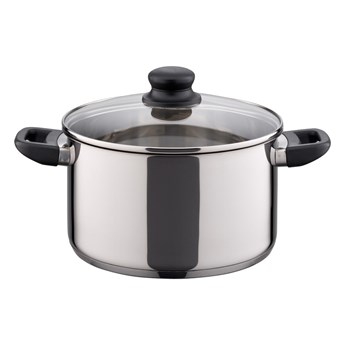 Garnek ze stali nierdzewnej ze szklaną pokrywką ELO Juwel De Luxe, ø 24 cm
