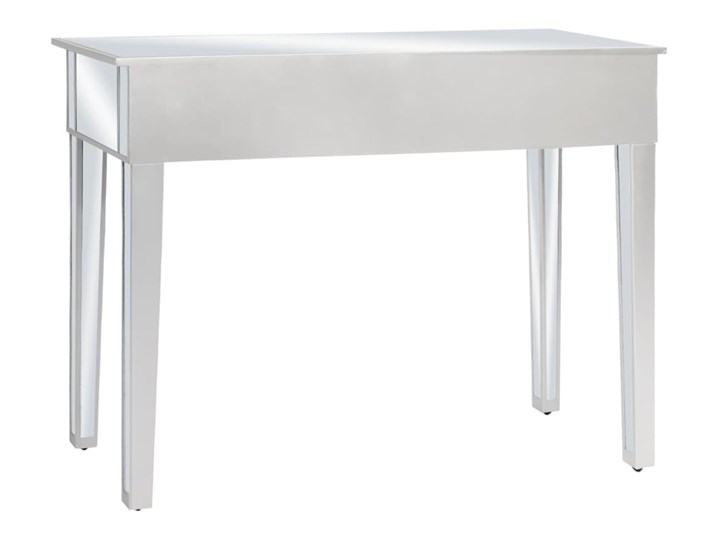vidaXL Lustrzany stolik typu konsola, MDF i szkło, 106,5x38x76,5 cm Wysokość 77 cm Pomieszczenie Przedpokój Płyta MDF Szerokość 106 cm Z szufladą Głębokość 38 cm Styl Nowoczesny