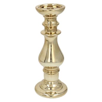 Świecznik Purse gold 33cm, 13×13×33cm