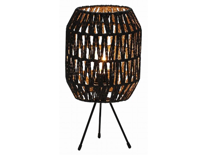 Lampa stołowa 1xE14/25W/230V rattan Wysokość 31 cm Tworzywo sztuczne Kategoria Lampy stołowe Kolor Brązowy