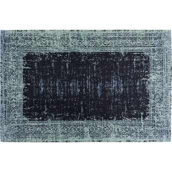 Dywan prostokątny niebieski bawełniany 170x240 cm