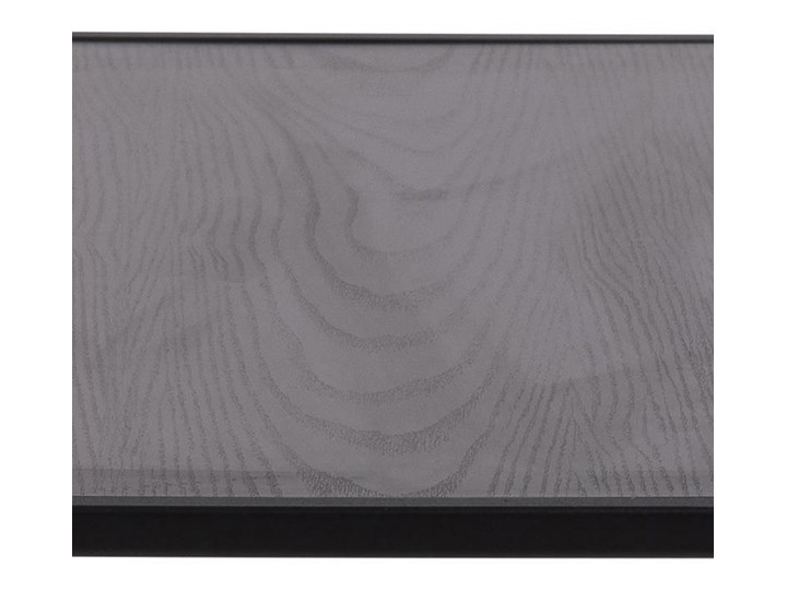 Loftowa konsola z półką Seaford w kolorze czarnym Drewno Szerokość 77 cm Z szufladą Głębokość 35 cm Metal Wysokość 79 cm Pomieszczenie Salon Pomieszczenie Przedpokój