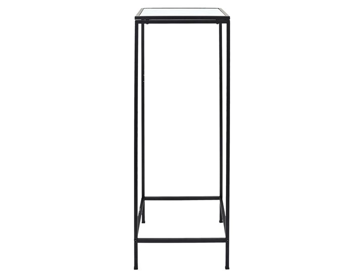 Zestaw 2 wysokich stolików pomocniczych - kwietniki Rosa Marble Marmur Szerokość 34 cm Szkło Wysokość 90 cm Metal Długość 34 cm Długość 30 cm Zestaw stolików Wysokość 75 cm Szerokość 30 cm Styl Nowoczesny