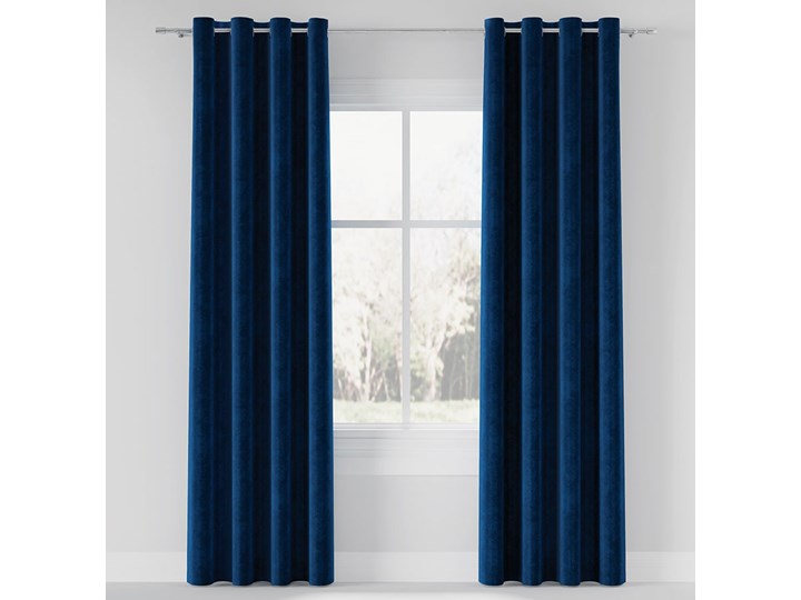 VELVET Tkanina dekoracyjna, 280cm, kolor 109 granatowy VELVET/TZP/109/000280/1