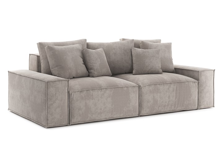 Sofa Loft 3-osobowa, Tufa Głębokość 121 cm Szerokość 242 cm Stała konstrukcja Funkcje Bez dodatkowych funkcji Styl Industrialny