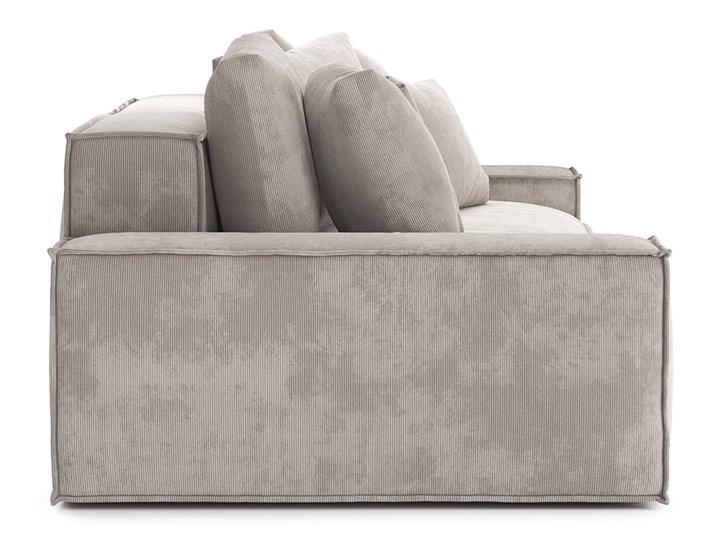 Sofa Loft 3-osobowa, Tufa Stała konstrukcja Typ Gładkie Głębokość 121 cm Szerokość 242 cm Rozkładanie